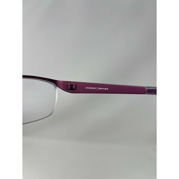 Prodesign Denmark Eyeglasses 5328 4331 PURE TITANIUM Frames Purple 54 [] 16 135 - Picture 6 of 11